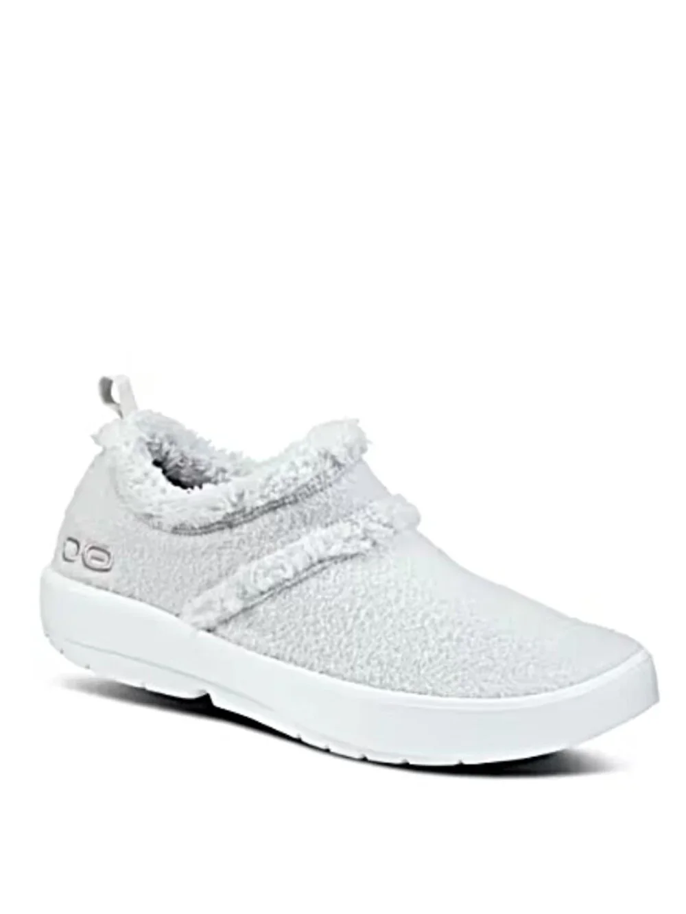 OOFOS Recovery Oocoozie Low Slip On Shoes -light grey-